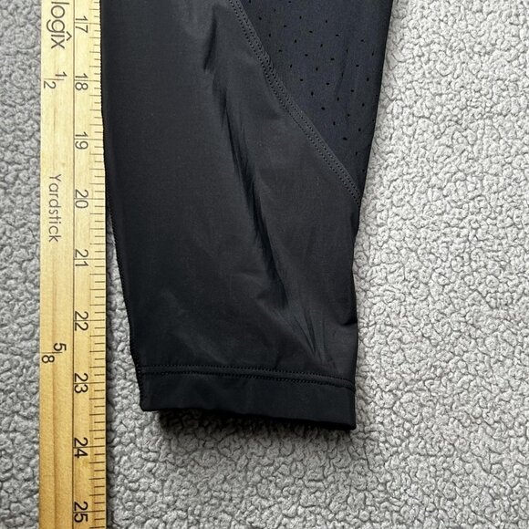 Lululemon Pants Womens 8 Black Running Leggings Mesh Vent Side Pockets Athletic - Picture 9 of 9
